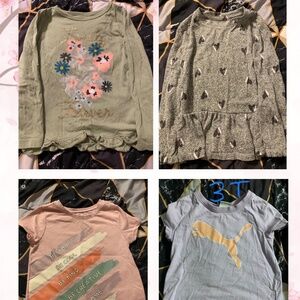 Size 3T Girls Clothing Lot, fall clothing. Kids shirts and pants